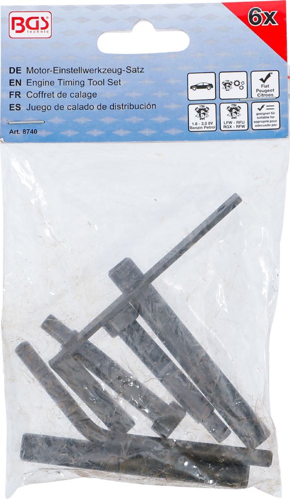 Produktbild BGS Motor Einstellwerkzeug Satz für Fiat Peugeot Citroen 1.8, 2.0 8V Benzin bild 4