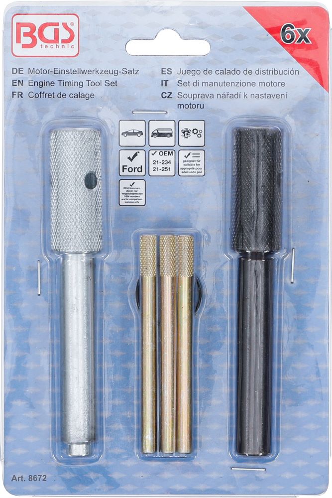 Produktbild BGS Motor Einstellwerkzeug Satz für Ford Duratorq 2.0, 2.4 Diesel bild 4