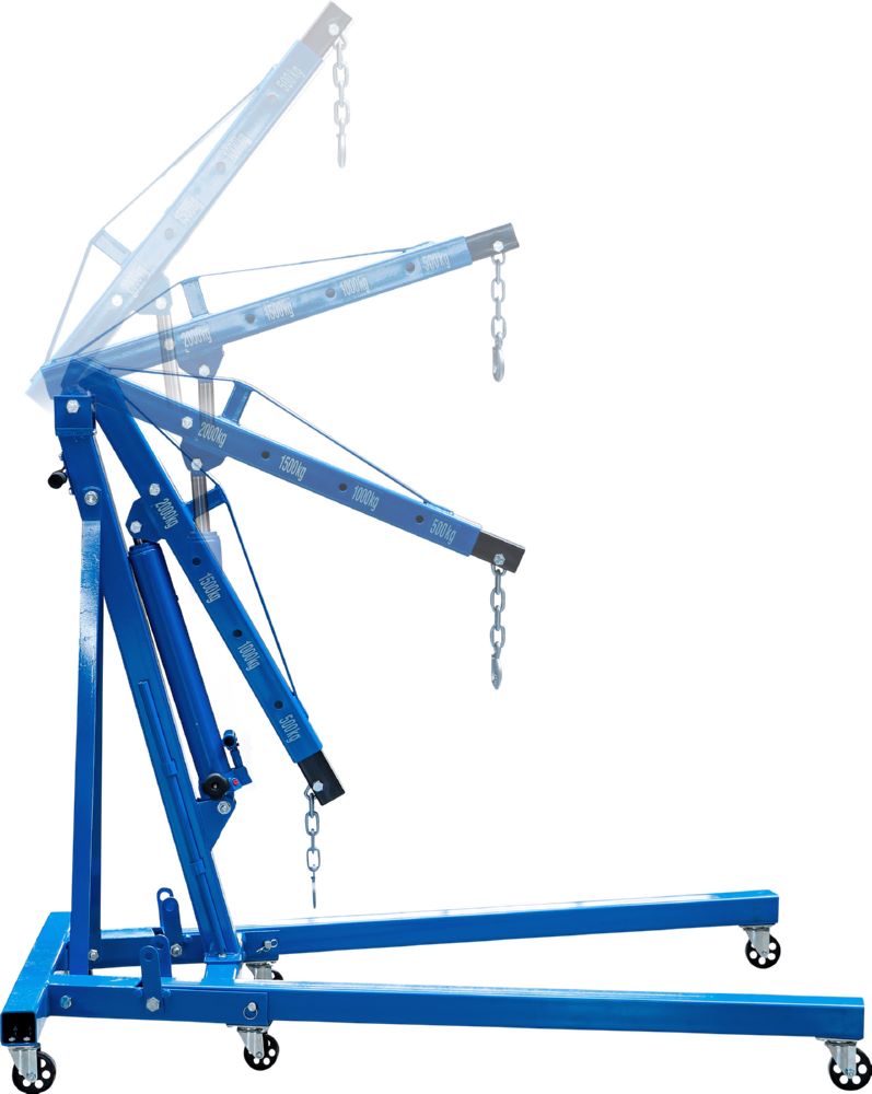 Produktbild BGS Motorkran mit Rollen 2000 kg bild 5