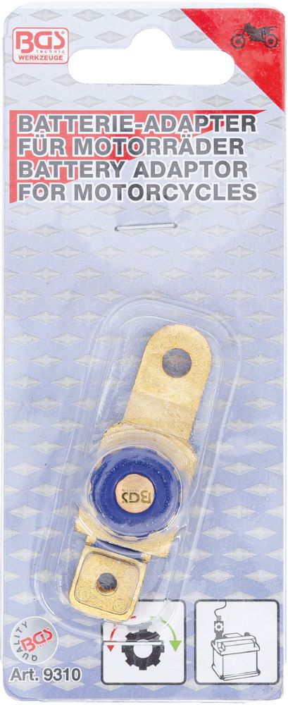 Produktbild BGS Motorrad Batterie Trennadapter bild 2