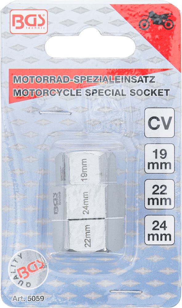 Produktbild BGS Motorrad Spezial Einsatz 19 - 22 - 24 mm bild 4