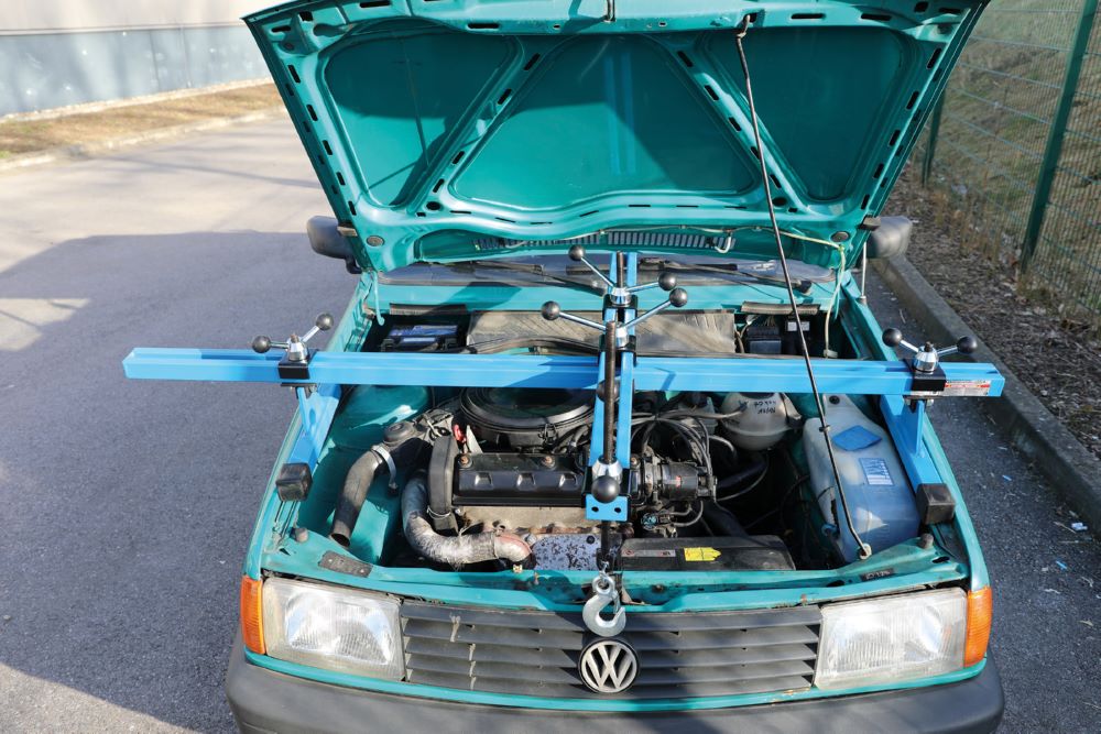 Produktbild Motortraverse mit Querträger 400 - 1400 mm 500 kg bild 2