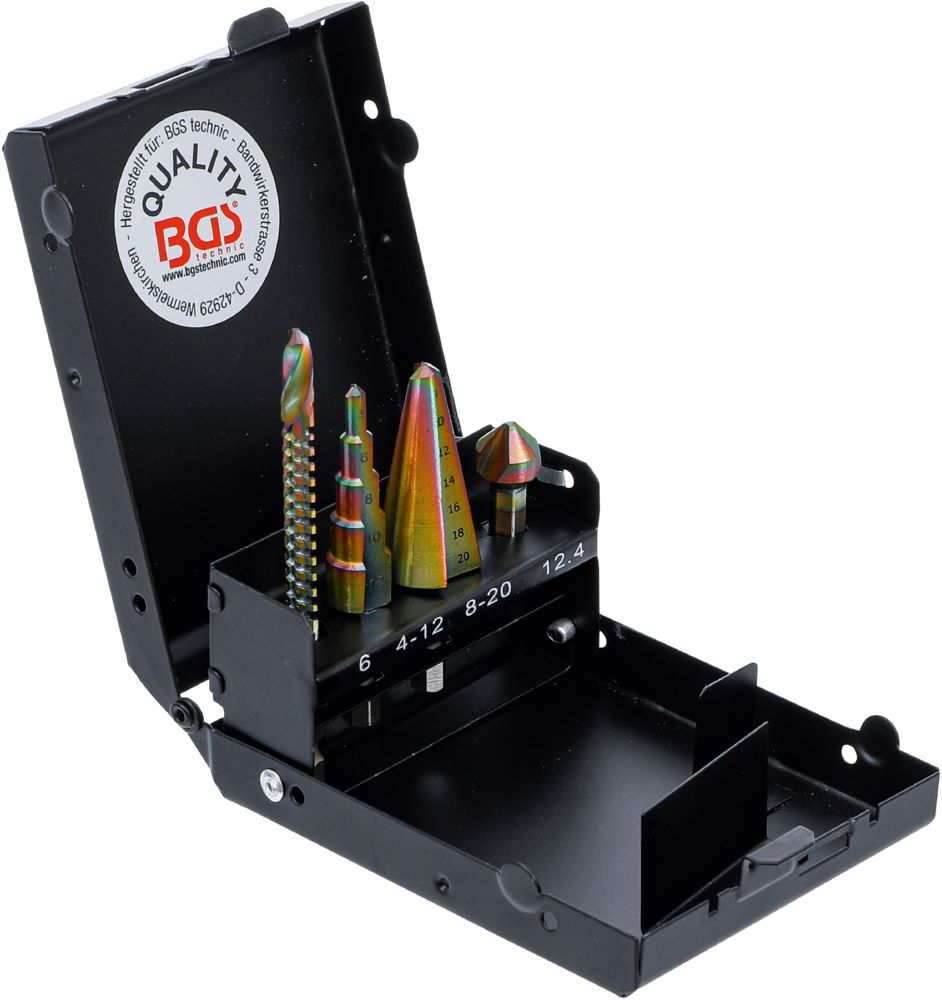 Produktbild Multi Bohrer Satz HSS-G 4 teilig bild 2