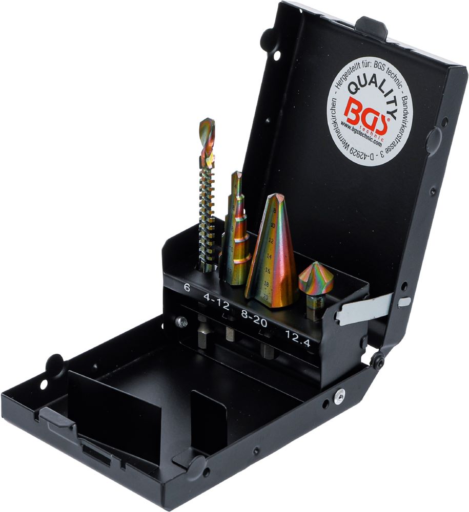 Produktbild Multi Bohrer Satz HSS-G 4 teilig bild 3