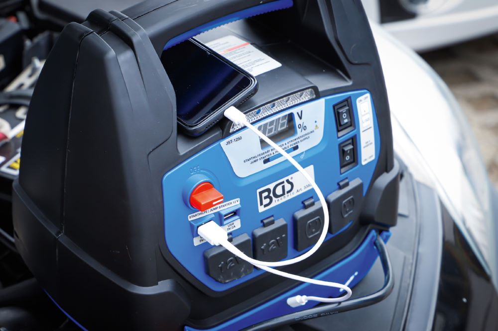 Produktbild Multifunktions Starthilfegerät & Mobile Stromversorgung  5-in-1 18 Ah bild 5