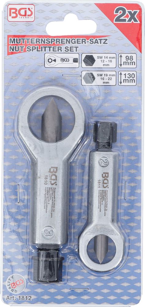 Produktbild Mutternsprenger Satz 12 - 16 mm / 16 - 22 mm 2 teilig bild 3