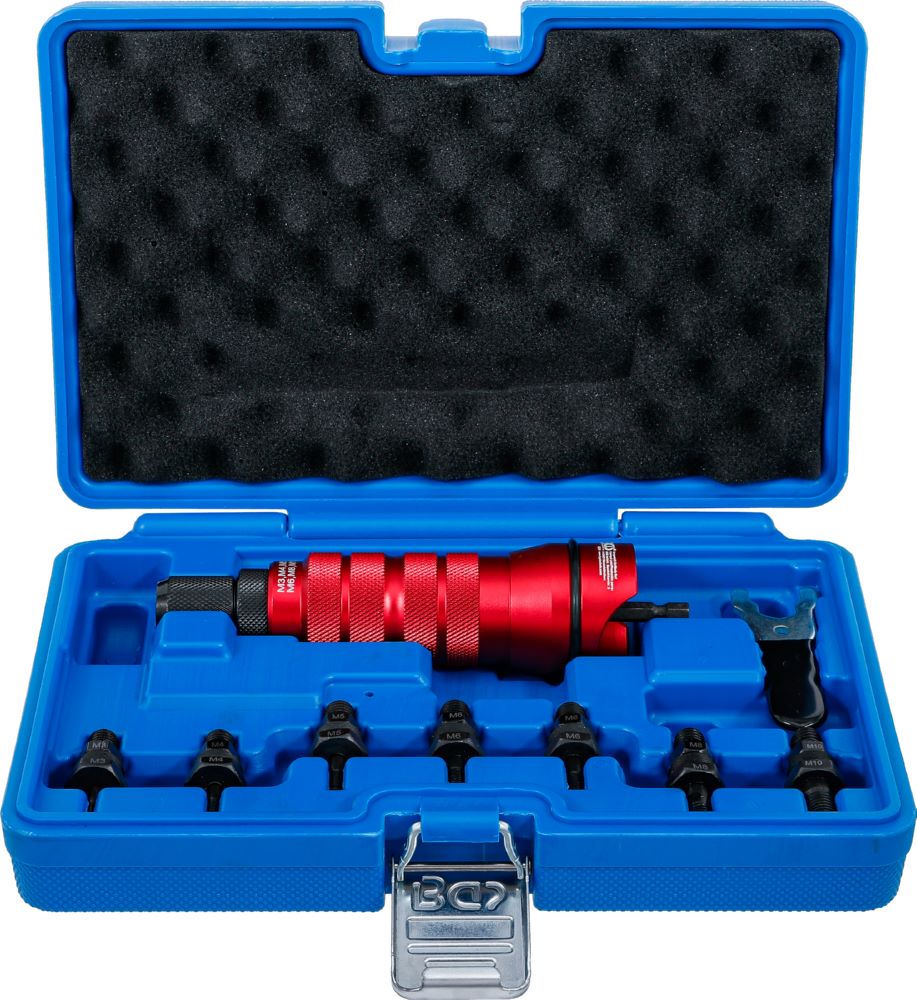 Produktbild BGS Nietmutternaufsatz Metallausführung M3 / M4 / M5 / M6 / M8 / M10