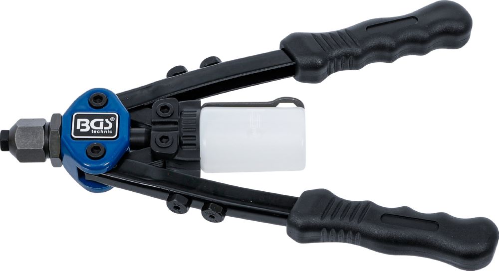 Produktbild BGS Nietzange Langarm mit Sammelflasche