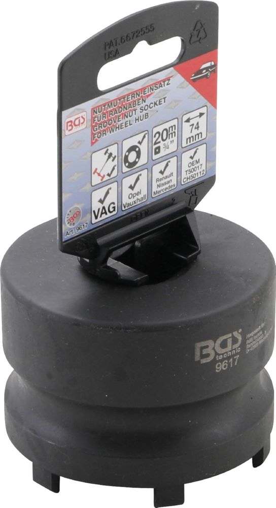 Produktbild BGS Nutmuttern Einsatz für Radnaben Zapfen außen liegend für Mercedes-Benz, Nissan bild 3