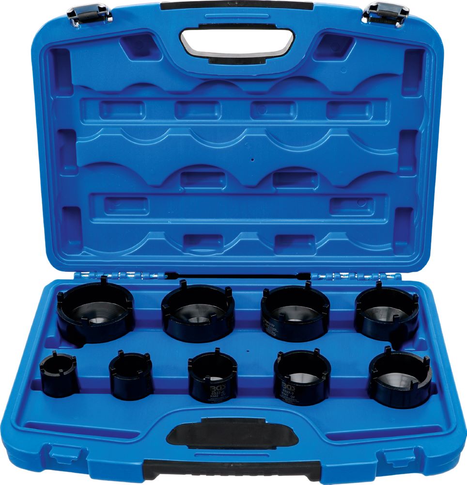 Produktbild Nutmutternschlüssel Satz Zapfen außen liegend KM4 - KM12 9 teilig bild 2