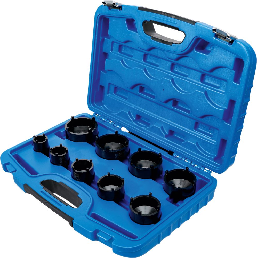 Produktbild Nutmutternschlüssel Satz Zapfen außen liegend KM4 - KM12 9 teilig bild 4