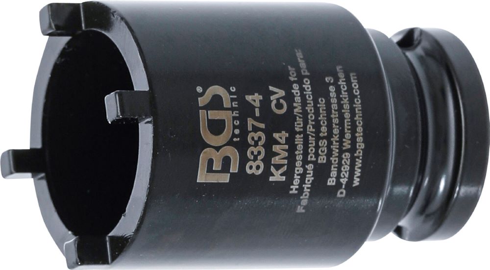 Produktbild BGS Nutmutternschlüssel Zapfen außen liegend KM4