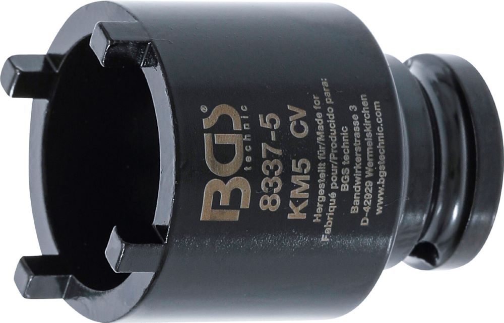 Produktbild BGS Nutmutternschlüssel Zapfen außen liegend KM5