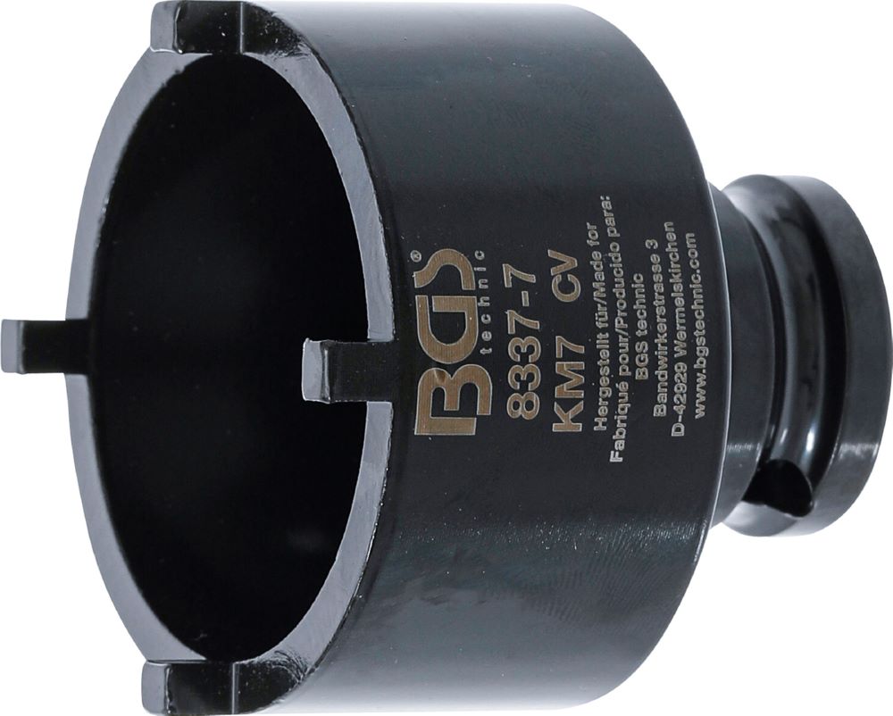 Produktbild BGS Nutmutternschlüssel Zapfen außen liegend KM7