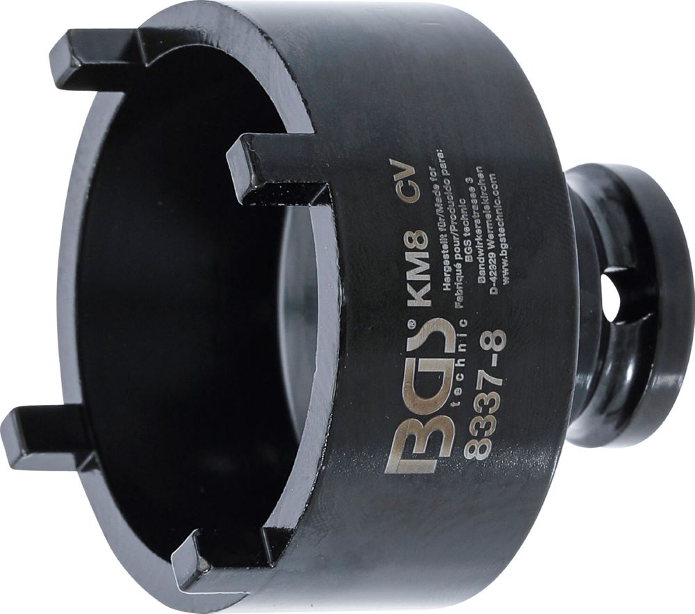 Produktbild BGS Nutmutternschlüssel Zapfen außen liegend KM8