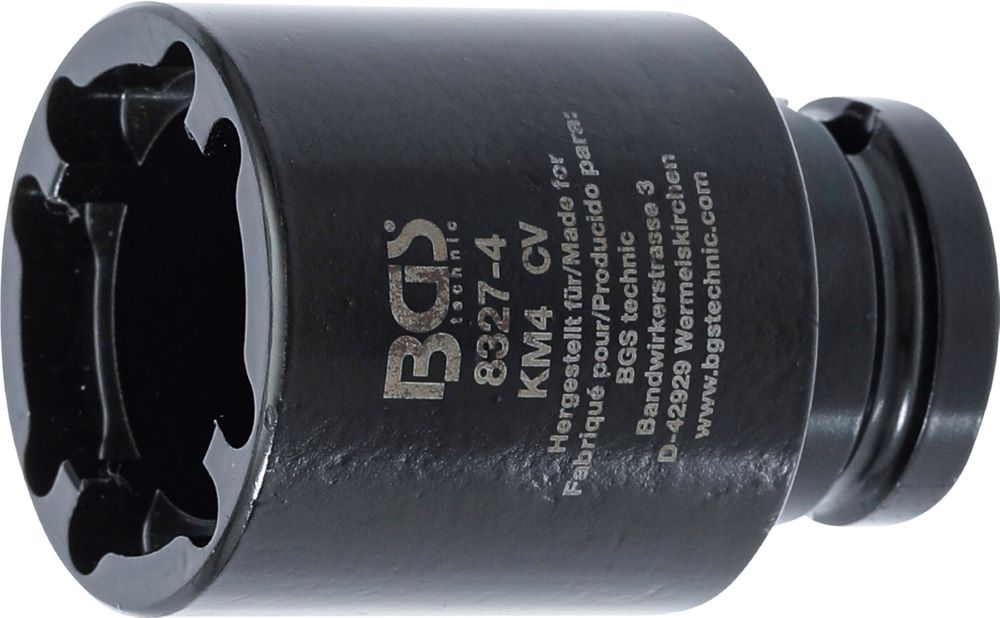 Produktbild BGS Nutmutternschlüssel Zapfen innen liegend KM4