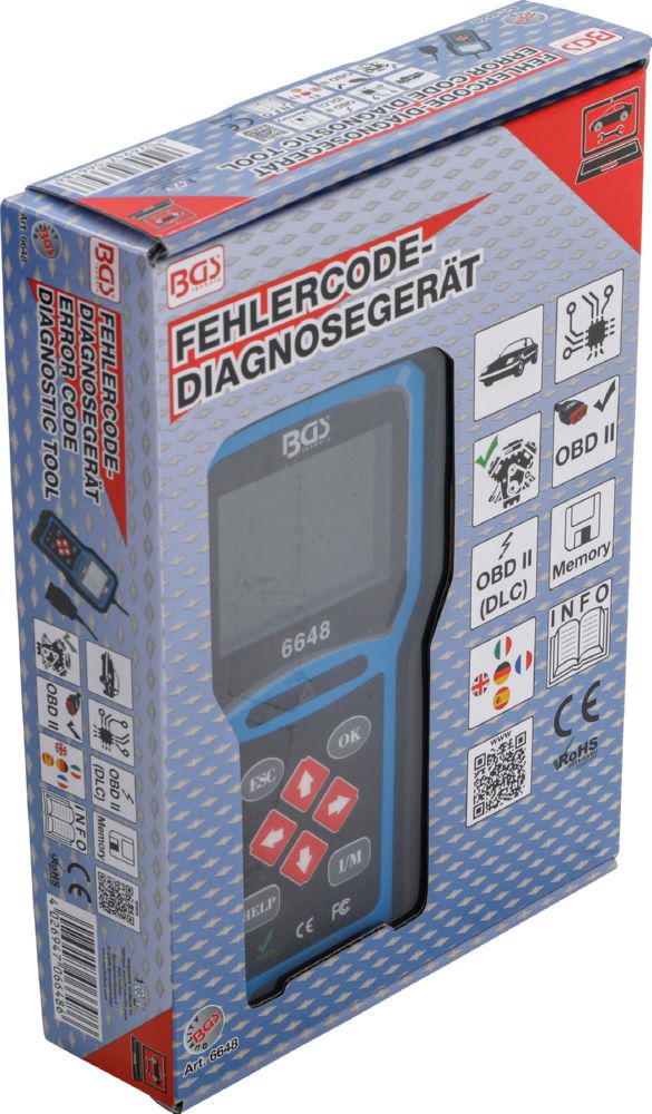 Produktbild BGS OBD 2 (EOBD) Fehlerdiagnosegerät bild 5