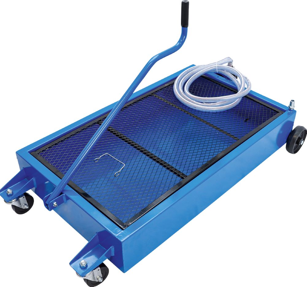 Produktbild BGS Öl Auffangwanne fahrbar 55 Liter mit Schlauch