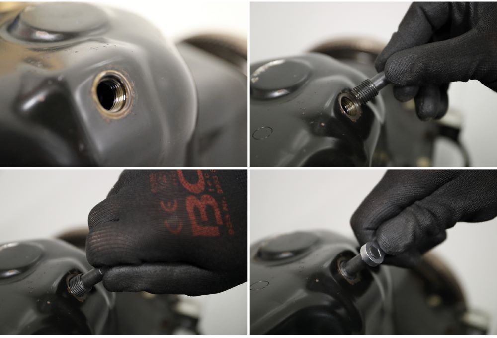 Produktbild Ölablass Schrauben Dichtsitz Fräser Satz 8 teilig bild 6