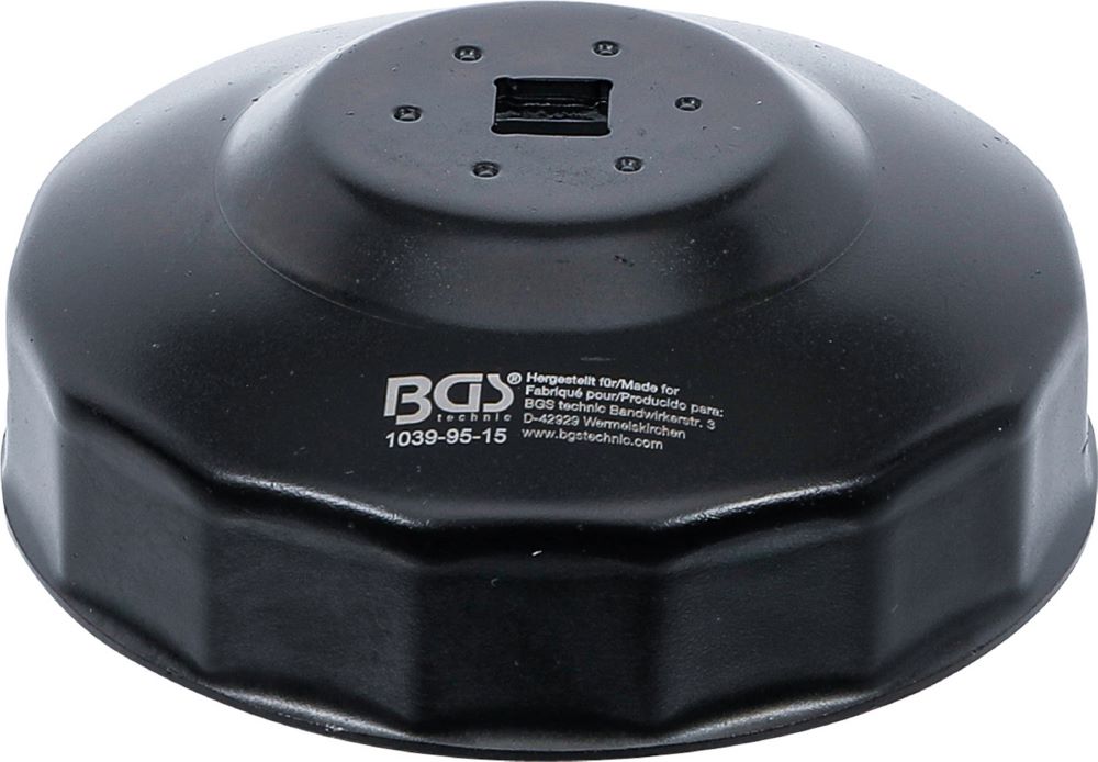 Produktbild Ölfilterschlüssel 15-kant Durchmesser 95 mm für Alfa Romeo, Chrysler, Ford, GM bild 3