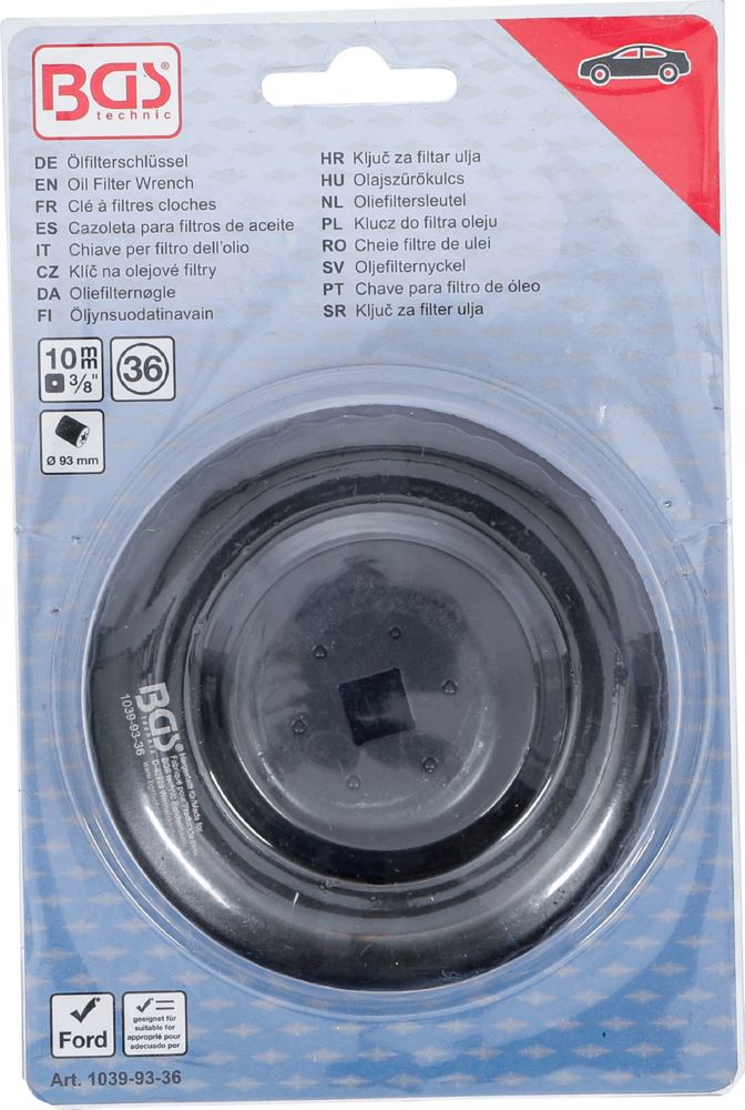 Produktbild Ölfilterschlüssel 36-kant Durchmesser 93 mm für Ford Motorkraft bild 4