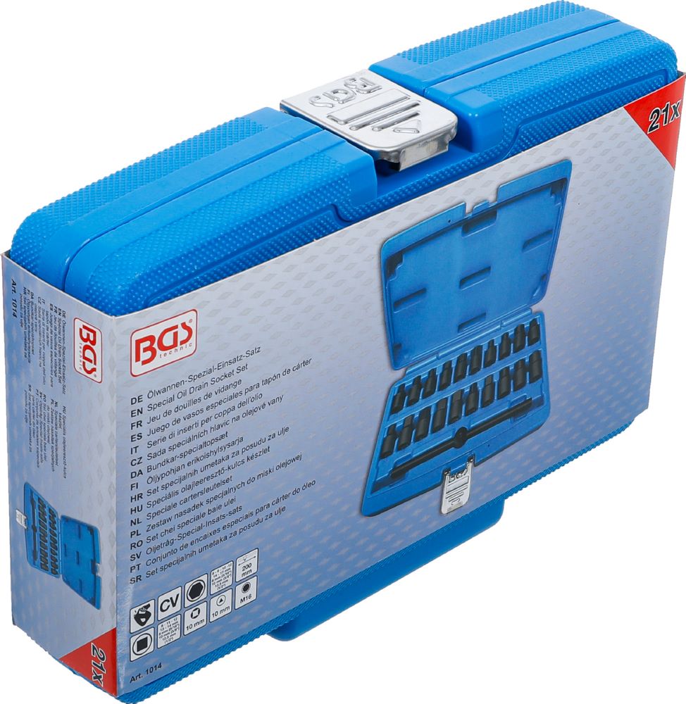 Produktbild Ölwannen Spezial Einsatz-Satz Antrieb Innenvierkant 3/8 Zoll 21 teilig bild 6