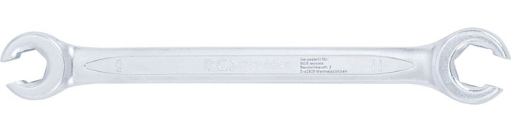 Produktbild BGS Offener Doppel Ringschlüssel 9 x 11 mm bild 3