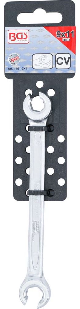 Produktbild BGS Offener Doppel Ringschlüssel 9 x 11 mm bild 4