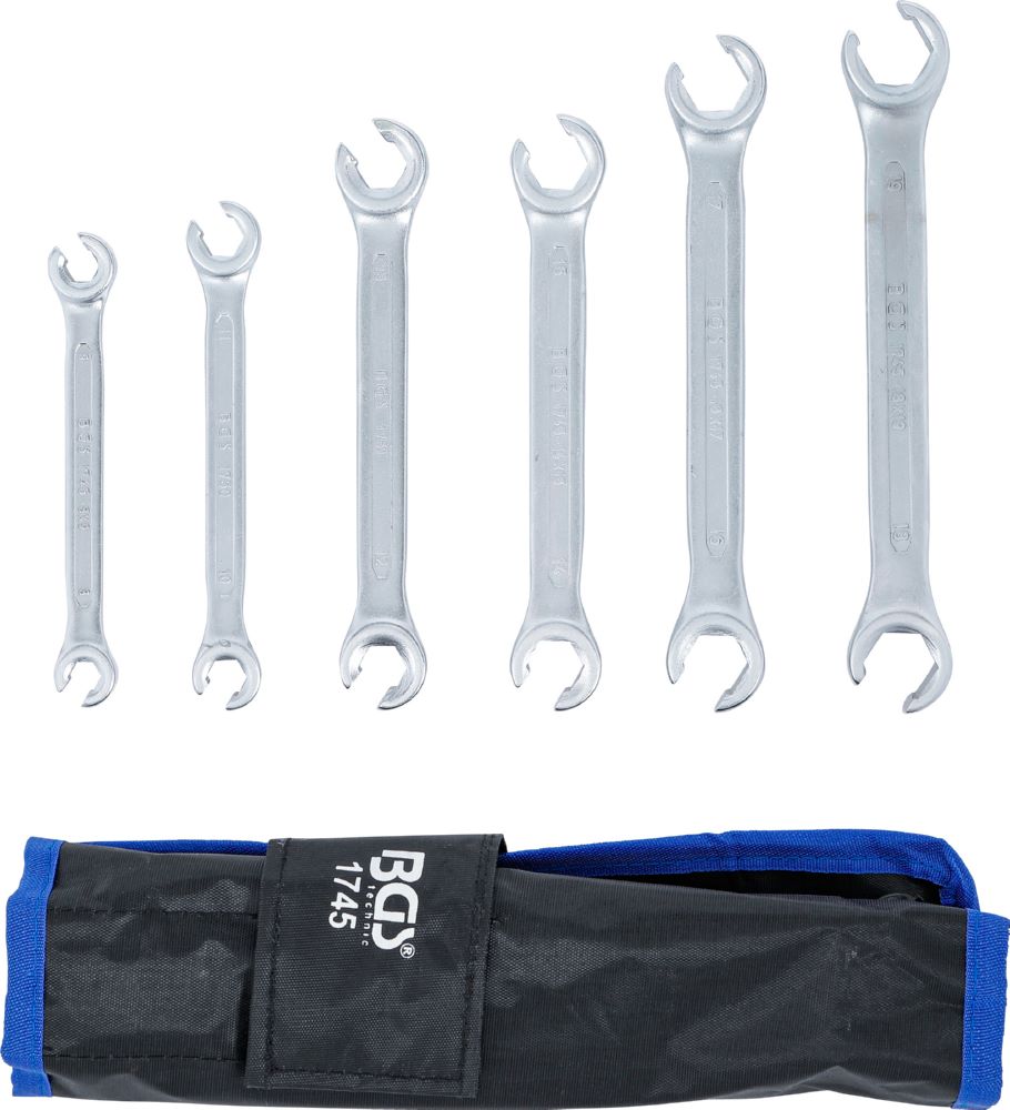 Produktbild BGS Offener Doppel Ringschlüssel Satz 8 x 9 - 18 x 19 mm 6 teilig bild 3