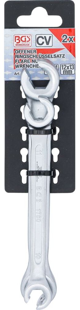 Produktbild BGS Doppel Ringschlüssel Satz 10 x 11 / 12 x 13 mm 2 teilig bild 3
