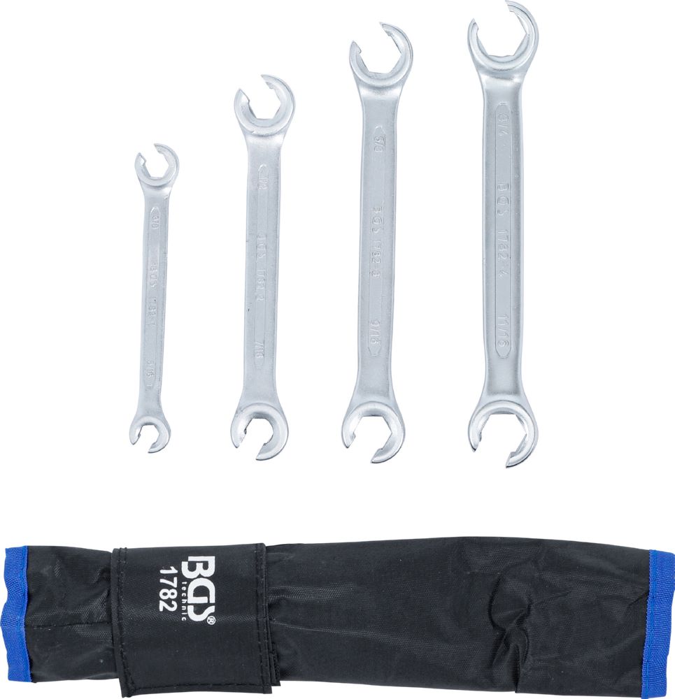 Produktbild BGS Offener Doppel Ringschlüssel Satz 4 teilig bild 3