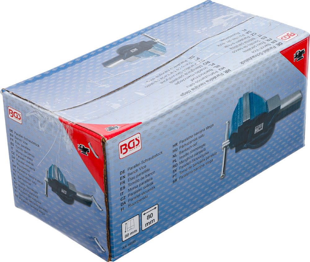 Produktbild BGS Parallel Schraubstock 80 mm Spannbacken bild 7