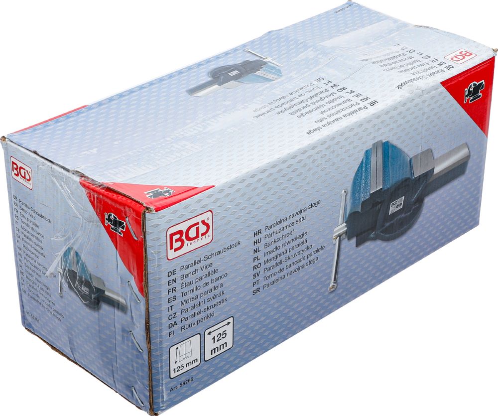 Produktbild BGS Parallel Schraubstock 125 mm Spannbacken bild 7