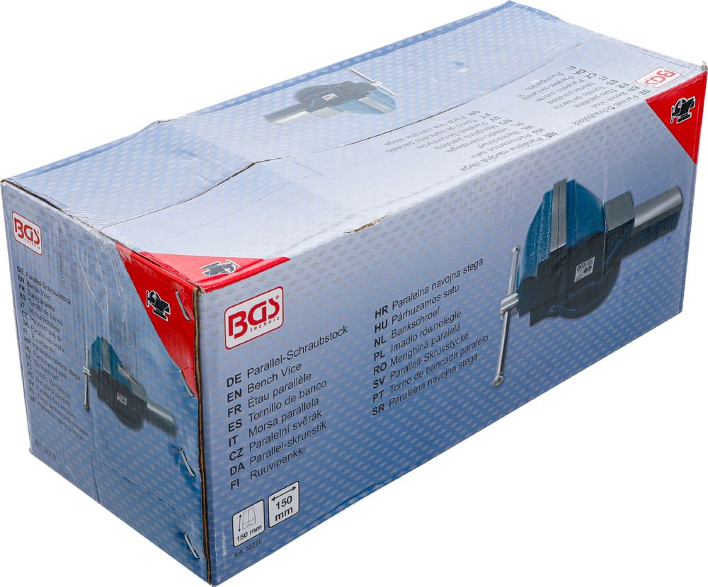 Produktbild BGS Parallel Schraubstock 150 mm Spannbacken bild 7