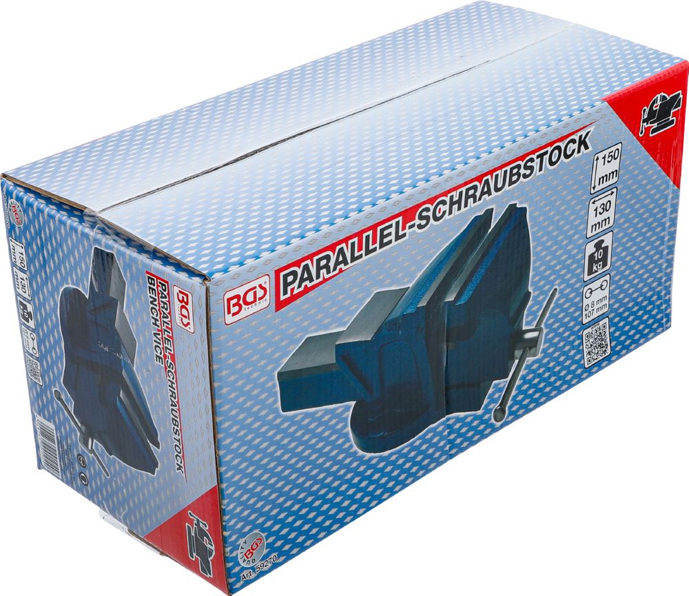 Produktbild BGS Parallel Schraubstock 150 mm Spannbacken bild 7