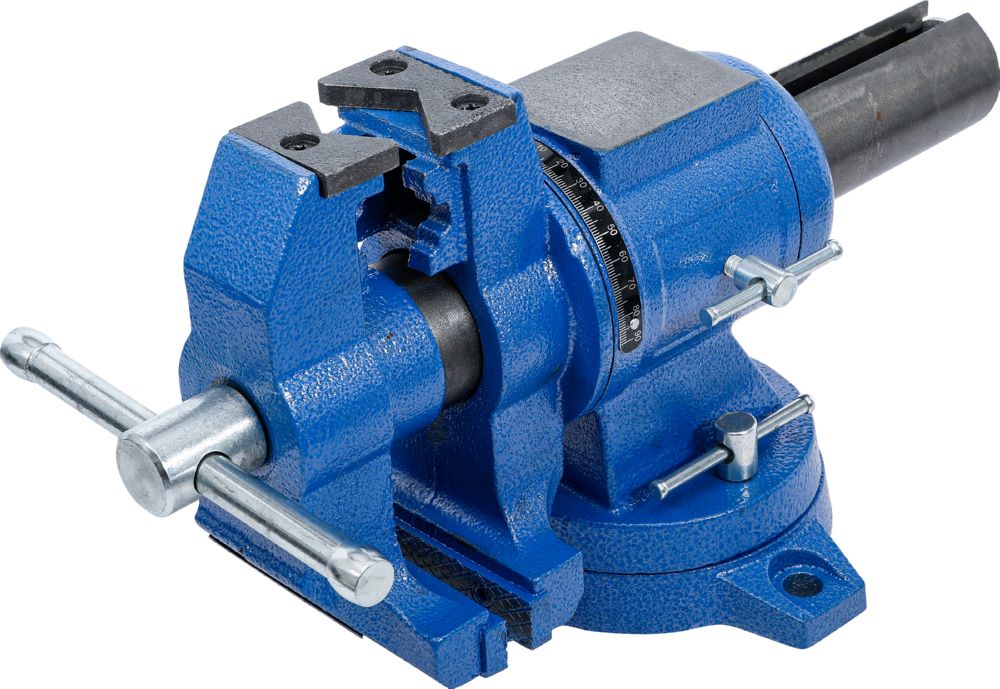 Produktbild BGS Parallel Schraubstock 100 mm Spannbacken 360 grad drehbar bild 3