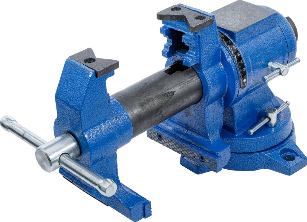 Produktbild BGS Parallel Schraubstock 100 mm Spannbacken 360 grad drehbar bild 4