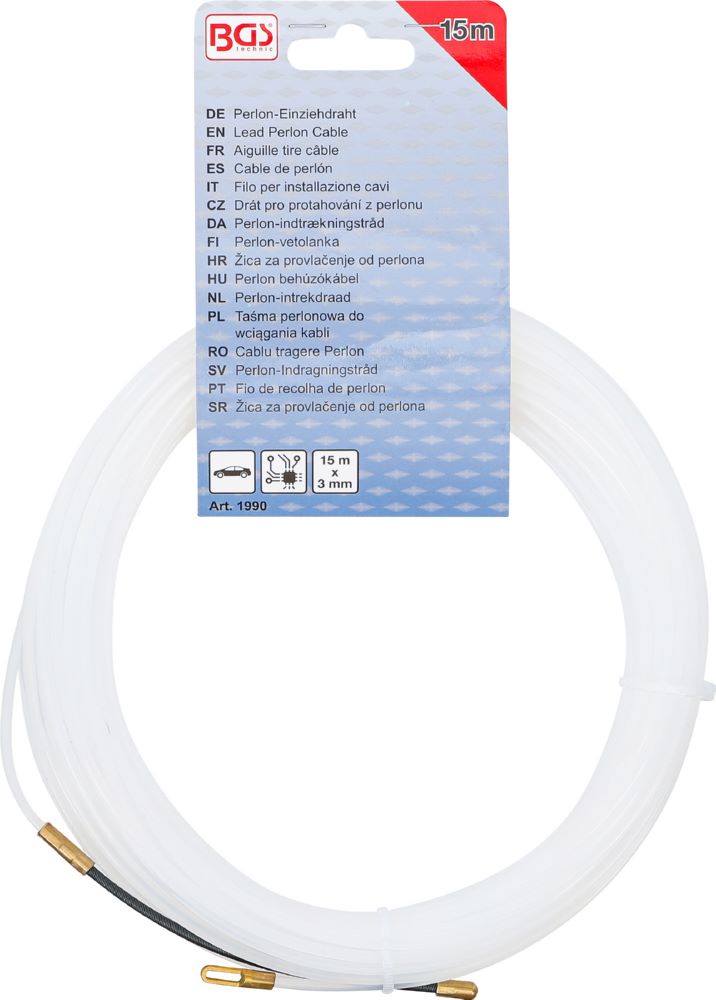 Produktbild BGS Perlon Einziehdraht 15 m x 3 mm bild 4