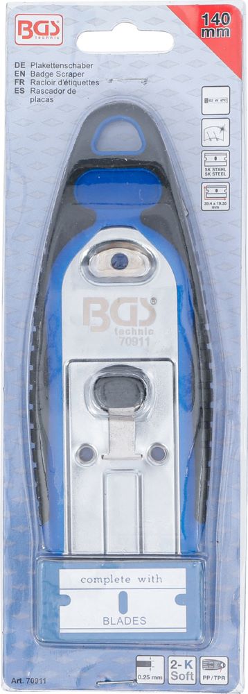 Produktbild BGS Plakettenschaber 40 mm mit 6 Schaberklingen bild 6