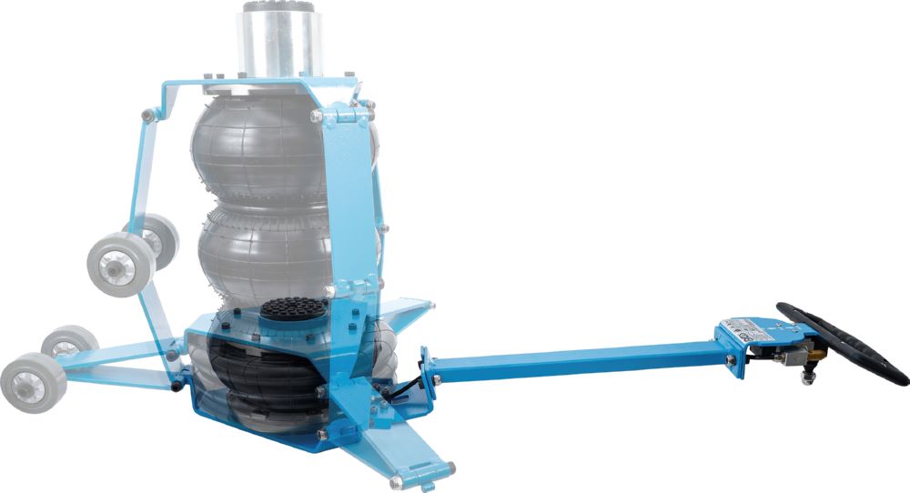 Produktbild BGS Pneumatischer Ballon Wagenheber Hub 140-505 mm 2000 kg fahrbar bild 4