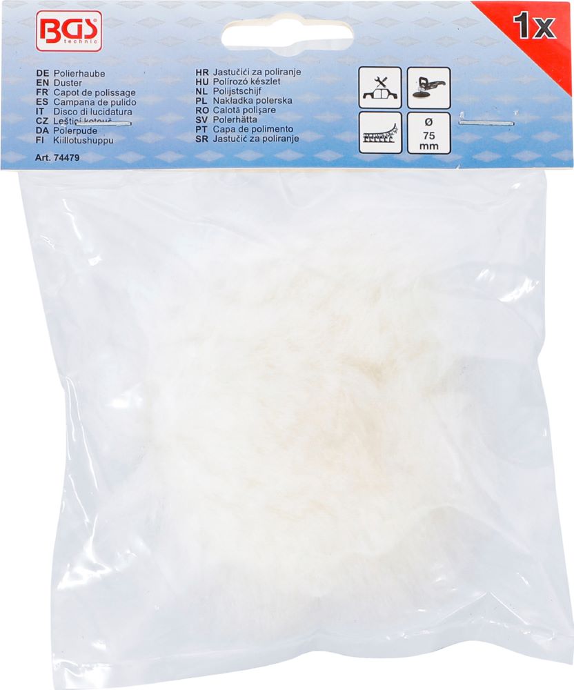 Produktbild Polierhaube Durchmesser 75 mm bild 4