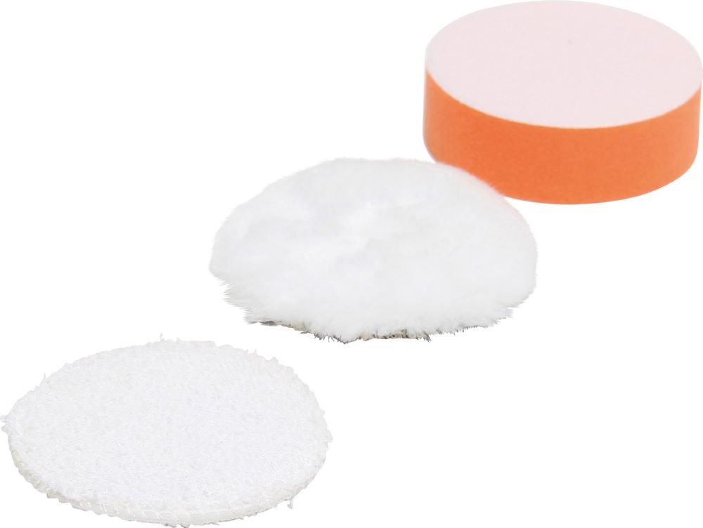 Produktbild BGS Polierhauben Durchmesser 80 mm 3 teilig für Artikel 9259