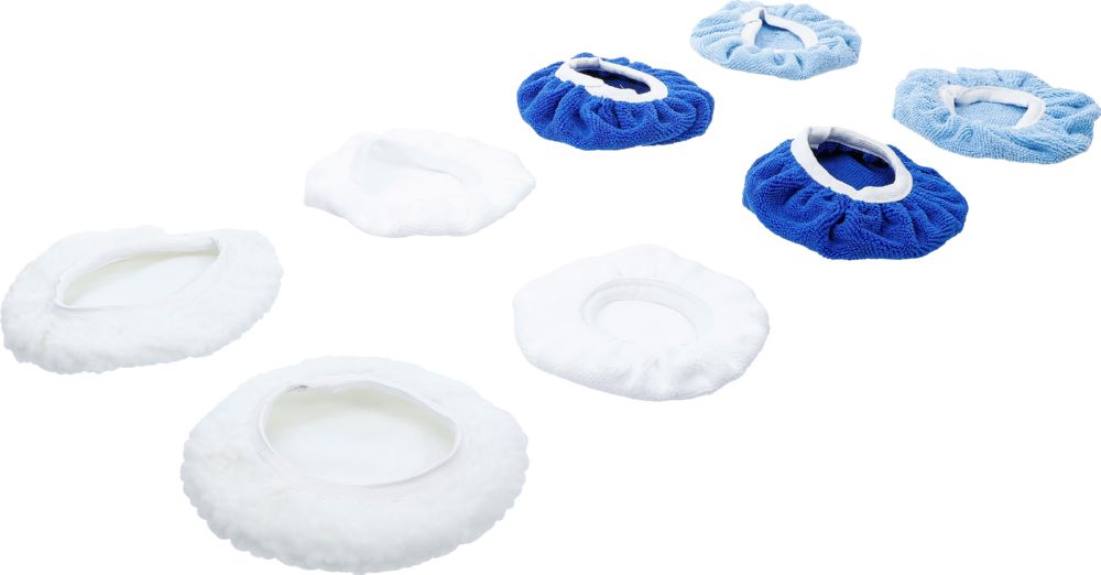 Produktbild Polierhauben Satz Durchmesser 125 mm 8 teilig bild 2