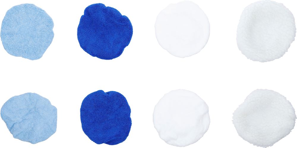 Produktbild Polierhauben Satz Durchmesser 125 mm 8 teilig bild 3