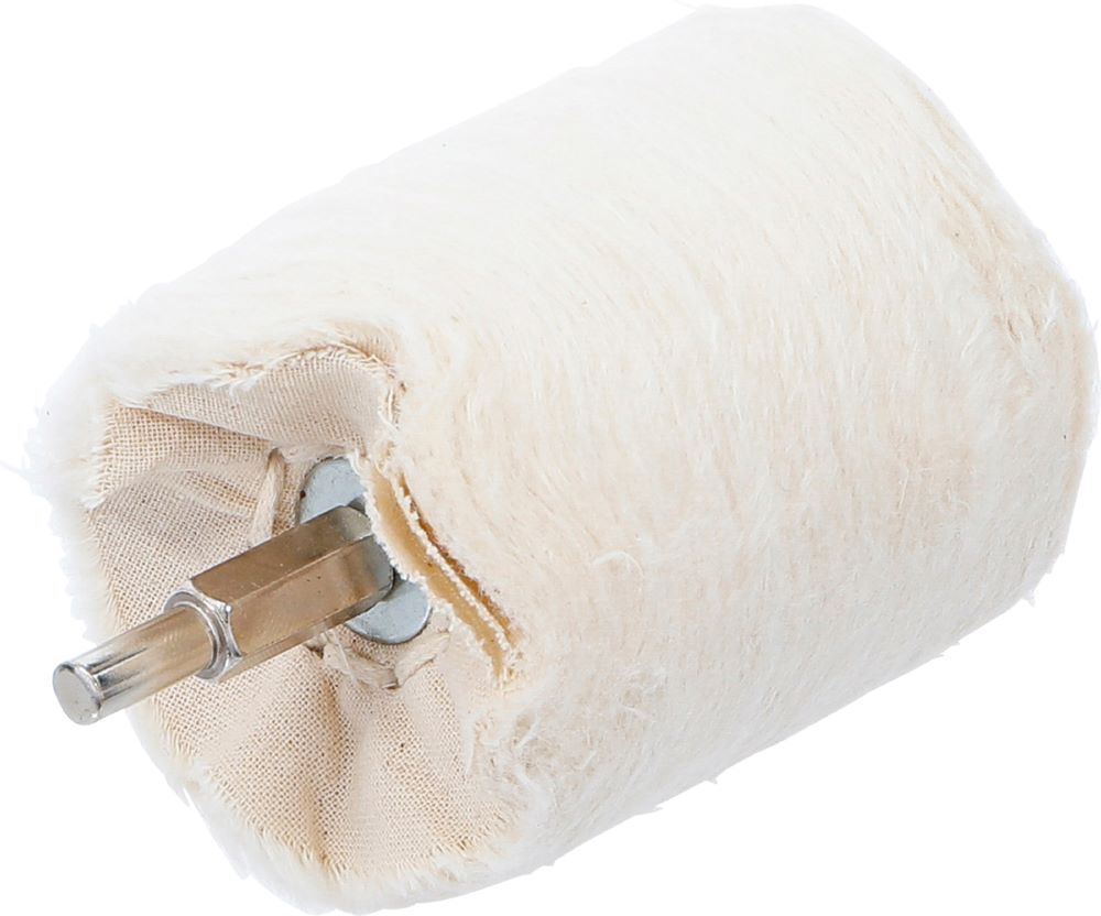 Produktbild Polierkopf Zylinderform Antrieb Außensechskant 6,3 mm 1/4 Zoll bild 2