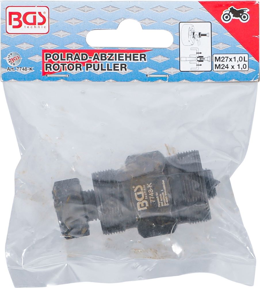 Produktbild BGS Polrad Abzieher M27 x 1.0 - M24 x 1.0 bild 5