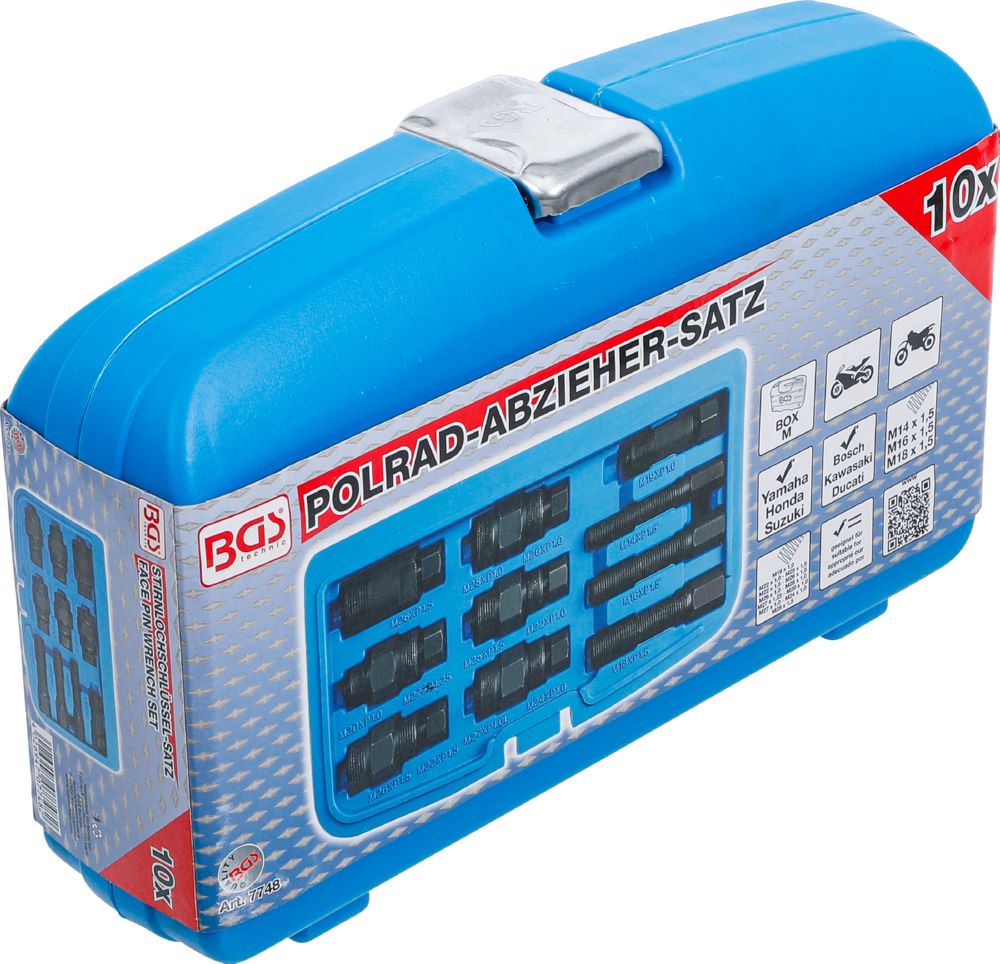 Produktbild BGS Polrad Abzieher Satz für Motorräder 10 teilig bild 6