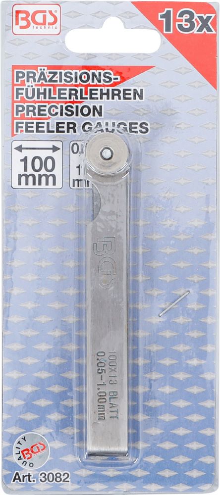Produktbild BGS Präzisions Fühlerlehren 13 Blatt bild 4