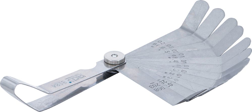 Produktbild BGS Präzisions Fühlerlehren gebogen 12 Blatt bild 2