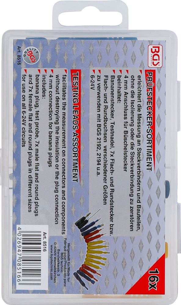 Produktbild Prüfspitzen Sortiment 16 teilig bild 3